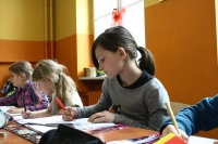 Zdjęcie: Szczęśliwi i świadomi uczniowie